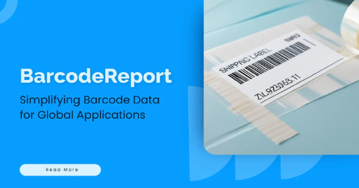 BarcodeReport: Simplifying Barcode Data for Global Applications - LCF ...